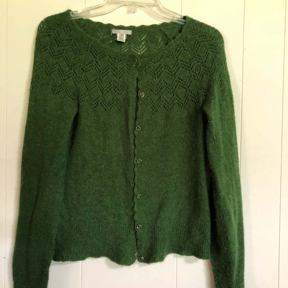 Green Lux Cardigan